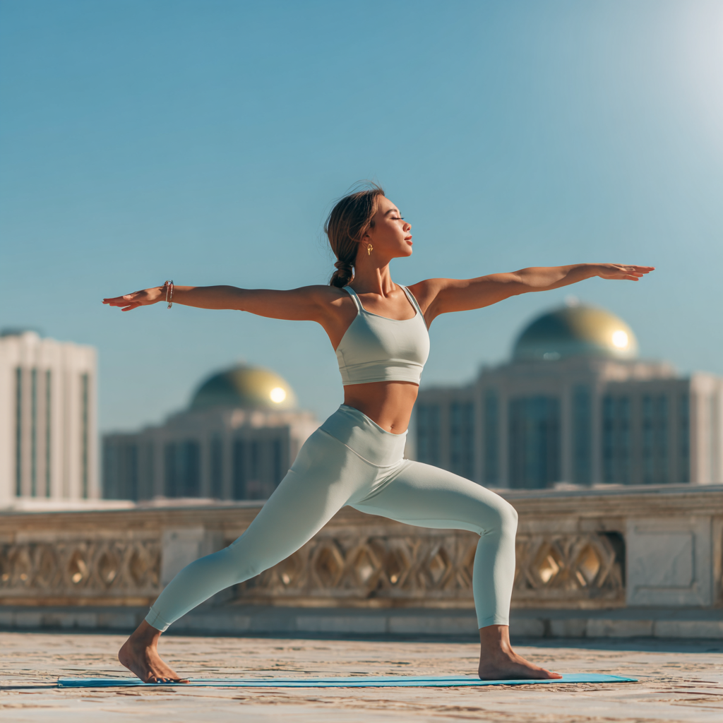 Baxtli yoga o'quvchilari